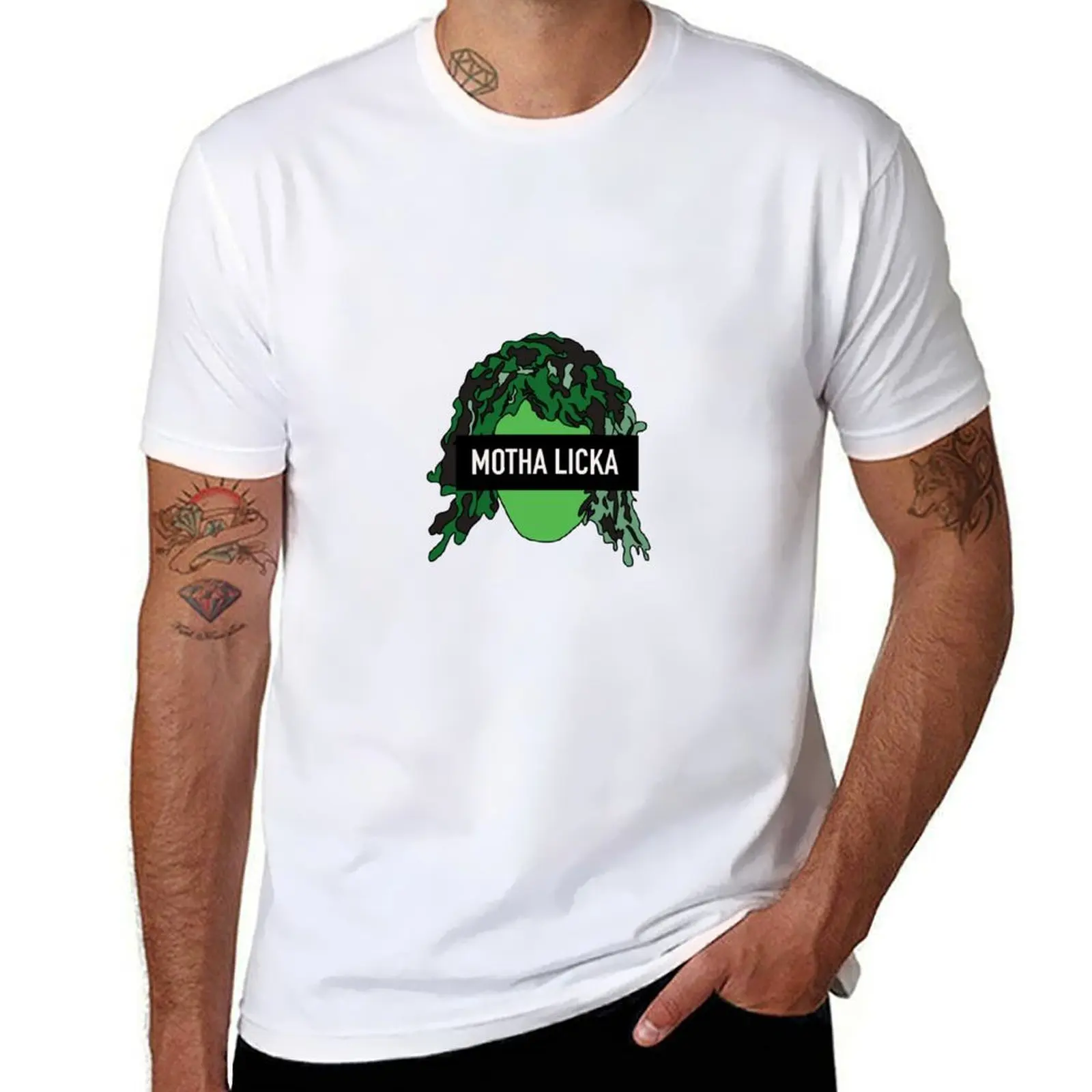 Camiseta Old Gregg Motha Licka, camisetas gráficas para hombre, camisetas de marca de lujo de alta calidad