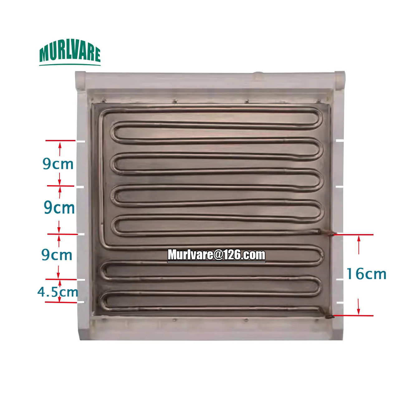 Universal Ice Machine Accessories Copper Ice Tray 399 19X21 Evaporator Ice Tray Ice Mold For Ice Machine