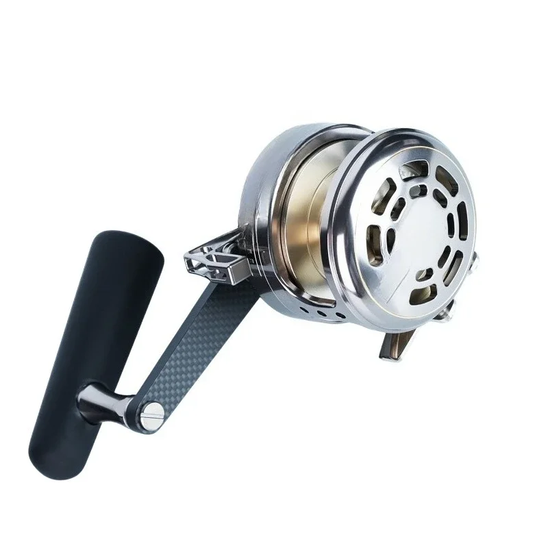 Sea fishing boat fishing slow roller, fast pumping deep sea big object iron plate wheel fishing wheel C3