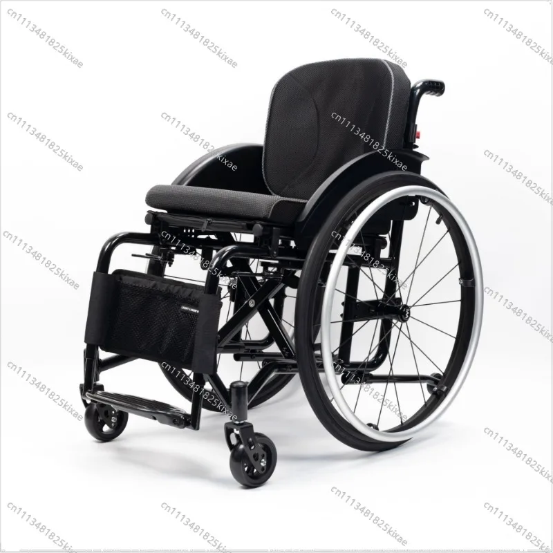 For Sports Wheelchair 5802 Folding Large Wheel Quick Release Aluminum Alloy Lightweight