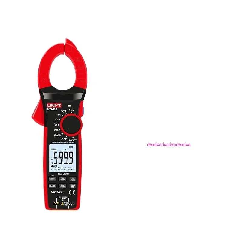 Digital Clamp Meter UT201 + Clamp Multimeter High Precision AC and DC Ammeter Electrical Universal Meter