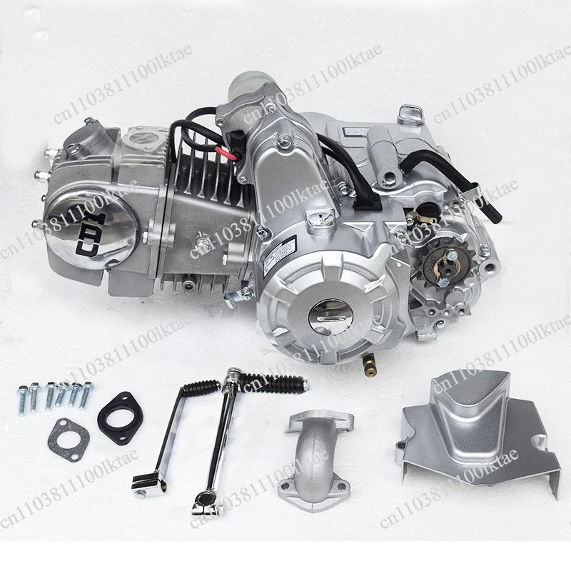 150CC Motorcycle Off-road Engine Beach Kart Electric Foot Starter Hand Clutch Fourth Gear