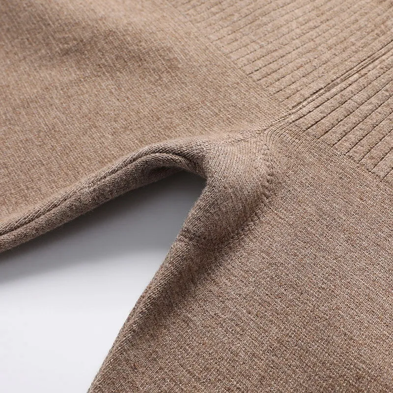 100% Cashmere Wool Thermal Pants for Men Warm Winter Cashmere People Slim Fit Knitted Bottom Warm for Women Legging view 5