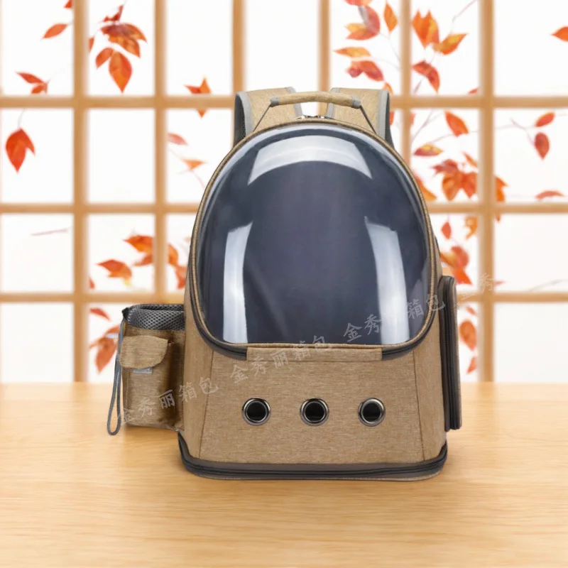 

Large Capacity Pet Space Capsule Cat Backpack Breathable Portable Carrier for Outdoor Travel