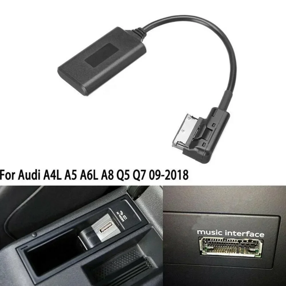 

Wireless Aux Compatible Adapter Auto Bluetooth Audio Cable for AUDI Q5 A5 A7 R7 S5 Q7 A6L A8L A4L AMI Bluetooth Audio Cables AUX