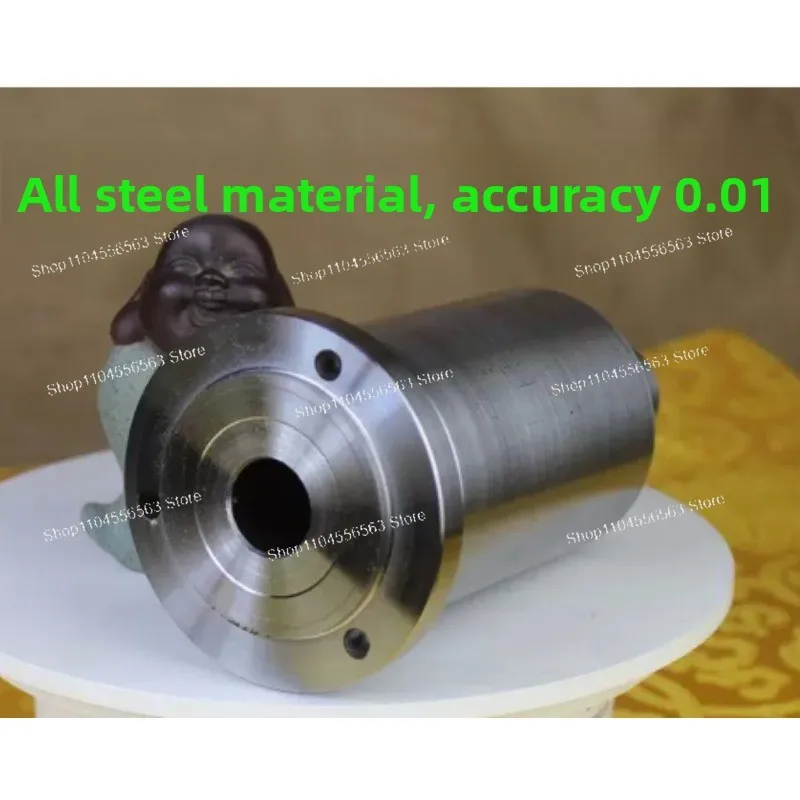 Woodworking Lathe Headstock Assembly with Flange, 160 Spindle 45 Lathe Spindle High-strength Screw Connection