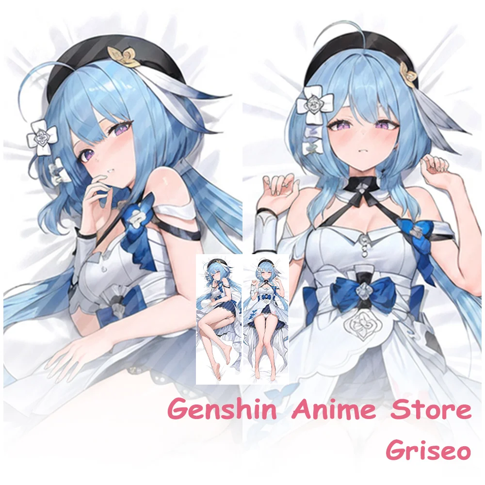 

Dakimakura Anime Honkai Impact 3 Griseo Body Pillowcase Cosplay Prop Peachskin Double-Sided Printed Otaku Cushion Covers