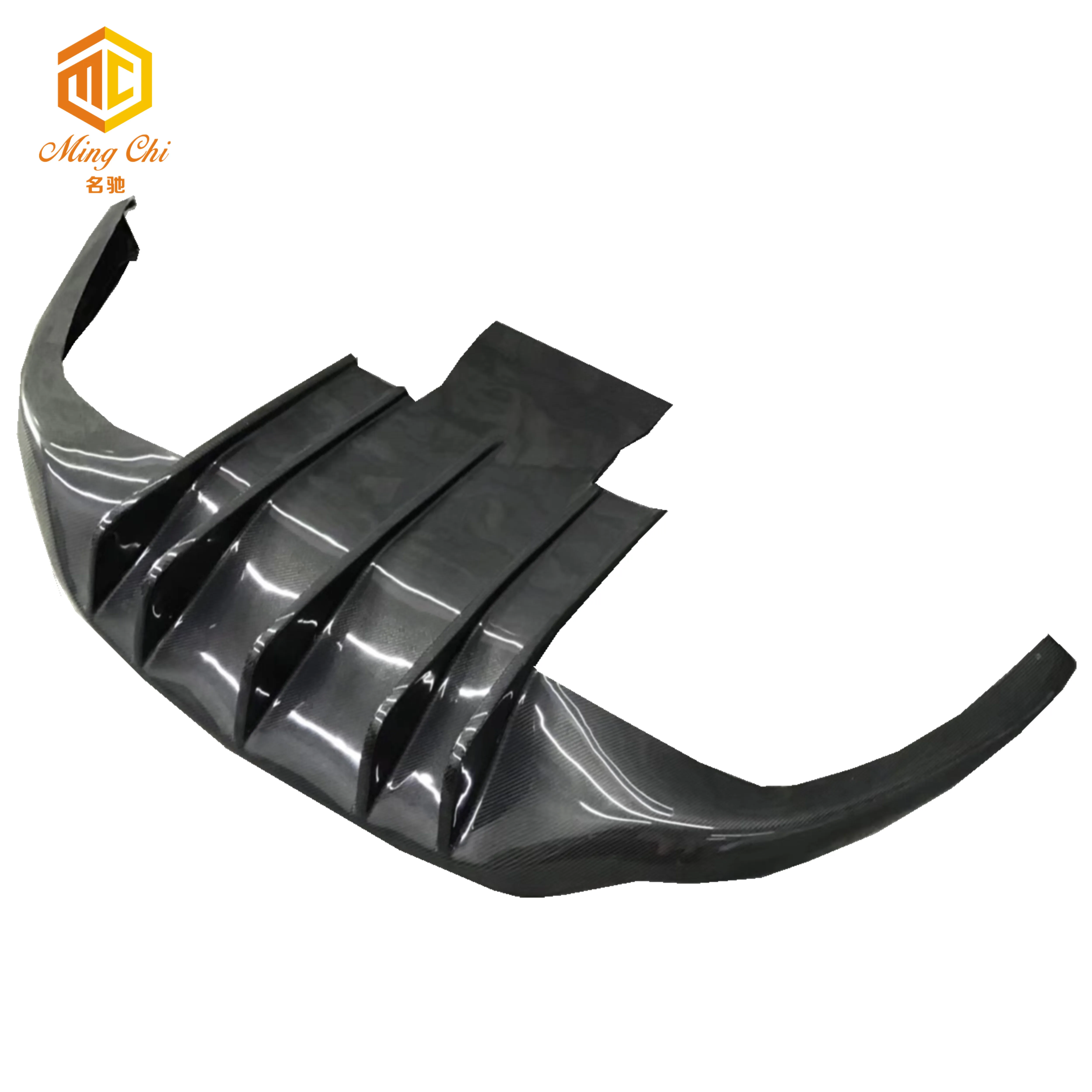 DMC style carbon fiber rear diffuser is suitable for Maserati GT DMC rear bumper separator diffuser body kitcustom