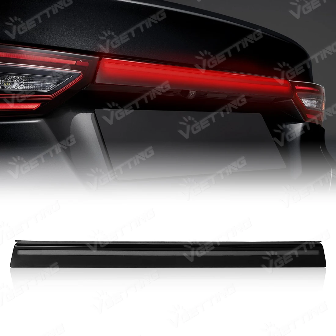 For Toyota Yaris Ativ Vios 2023 2024 Car Tail Light Trunk Lamp Rear Bumper Reflector LED Taillight Brake Warning Turn Signal 12V