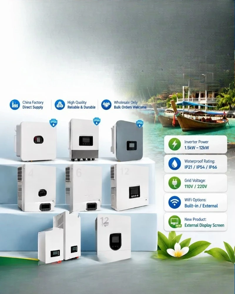 Suoer SUN-8K IP66 Hybrid Solar Inverter ON/OFF Grid & Waterproof and Dustproof 3.2kw/4.2kw/6.2kw Solar Hybrid Inverter