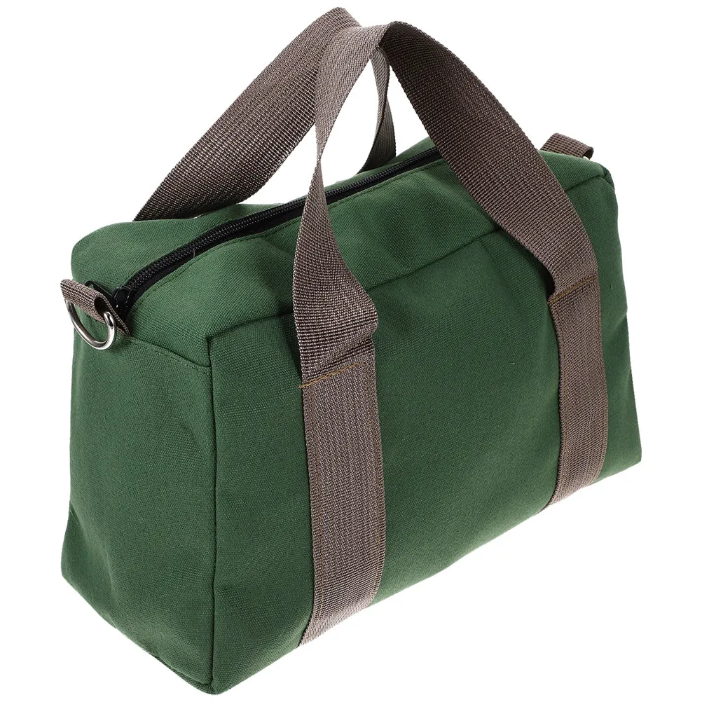 Multifunctional Heavy Duty Canvas Tool Bag Large Capacity Electrician Tool Storage Bag for Home Appliance Repair DIY