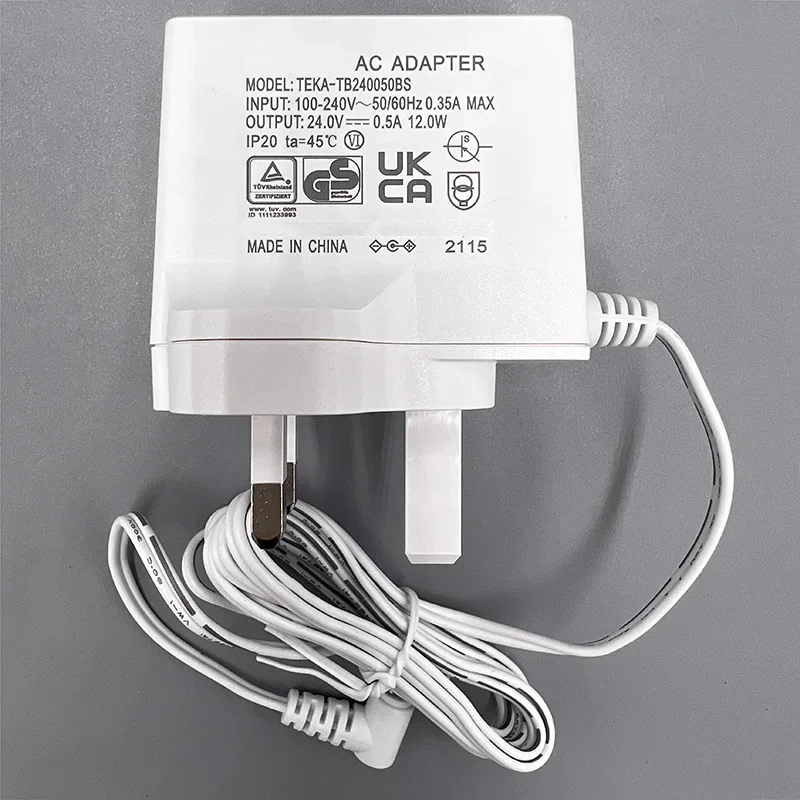 24V0.5A12W power adapter DC5521 for humidifier Aromatherapist small appliance TEKA-TB240050BS charger