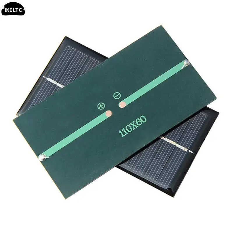 Smart Electronics Solar Panel 1W 5V Electronic DIY Small Solar Panel For Cellular Phone Charger Home Light Toy 60x110mm