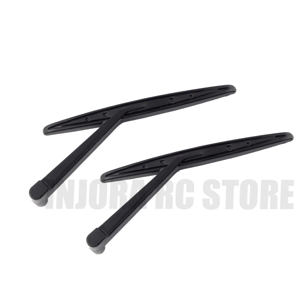 2Pcs Plastic Black Wiper for 1:10 RC Crawler Car  TRX4 TRX-4 Upgrade Part