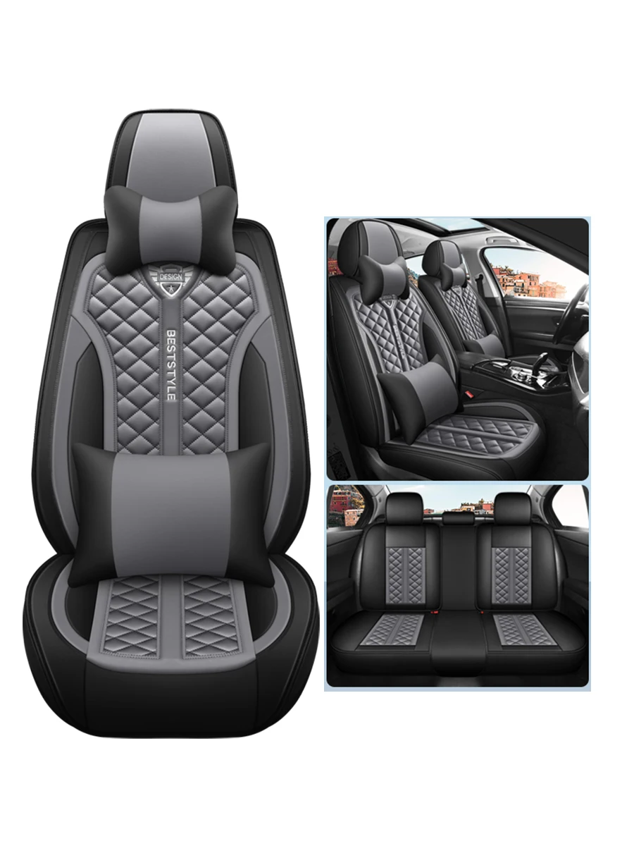 Universal Car Seat Cover Full Set for Honda Civic 2006 2011 Fit Accord 7 CRV 2008 CRZ City 2003 2018 Pilot 2009 Jazz Accessories