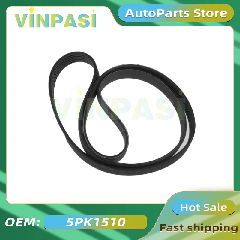 Automotive Parts V-Ribbed Serpentine Belt Suitable for Mercedes Benz A-CLASS W176W246W242X117X156 Engine Generator Belt 5PK1510