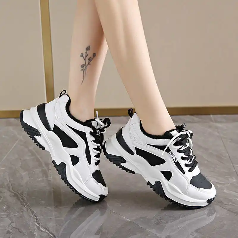 

Женские белые кроссовки с меховой подкладкой для гольфа и бега, дизайнерские люксовые кроссовки, спортивная обувь, новые модели, лучшие новинки