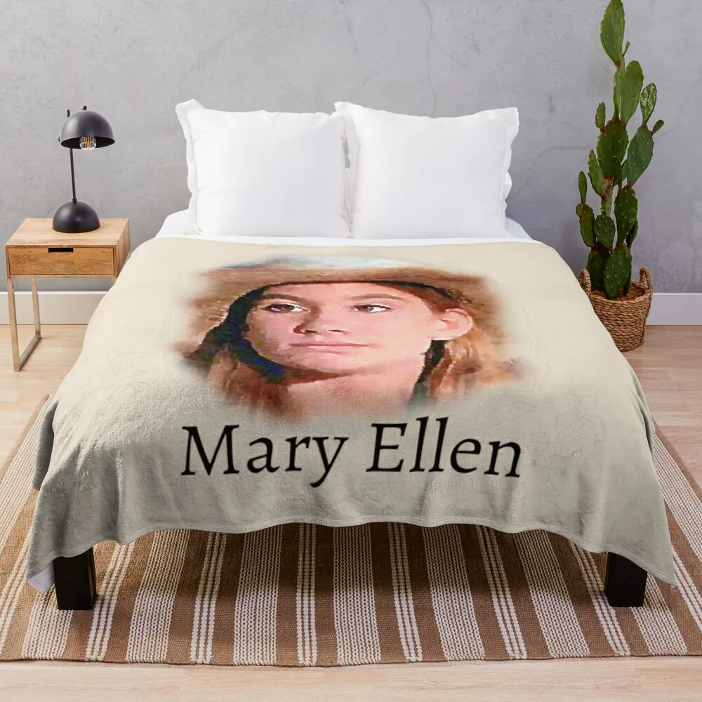 Mary Ellen Walton Throw Blanket Personalized Gift Sofa Throw blankets and throws Flannels Blankets