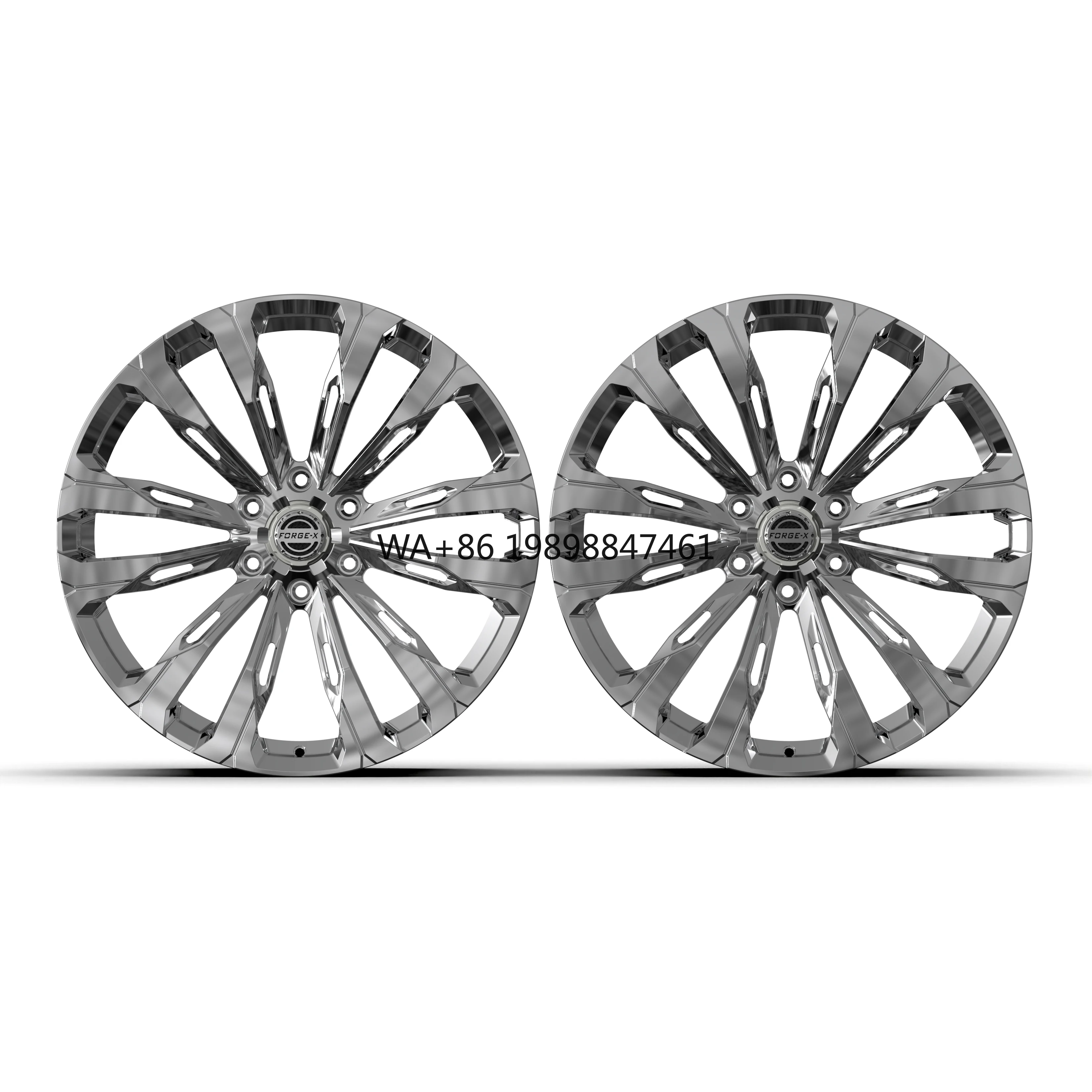 

New 20 Inch Silver Plated 6x139.7 Monoblock Forged Alloy Wheels for 35mm ET Overbearing Car Part Accessories