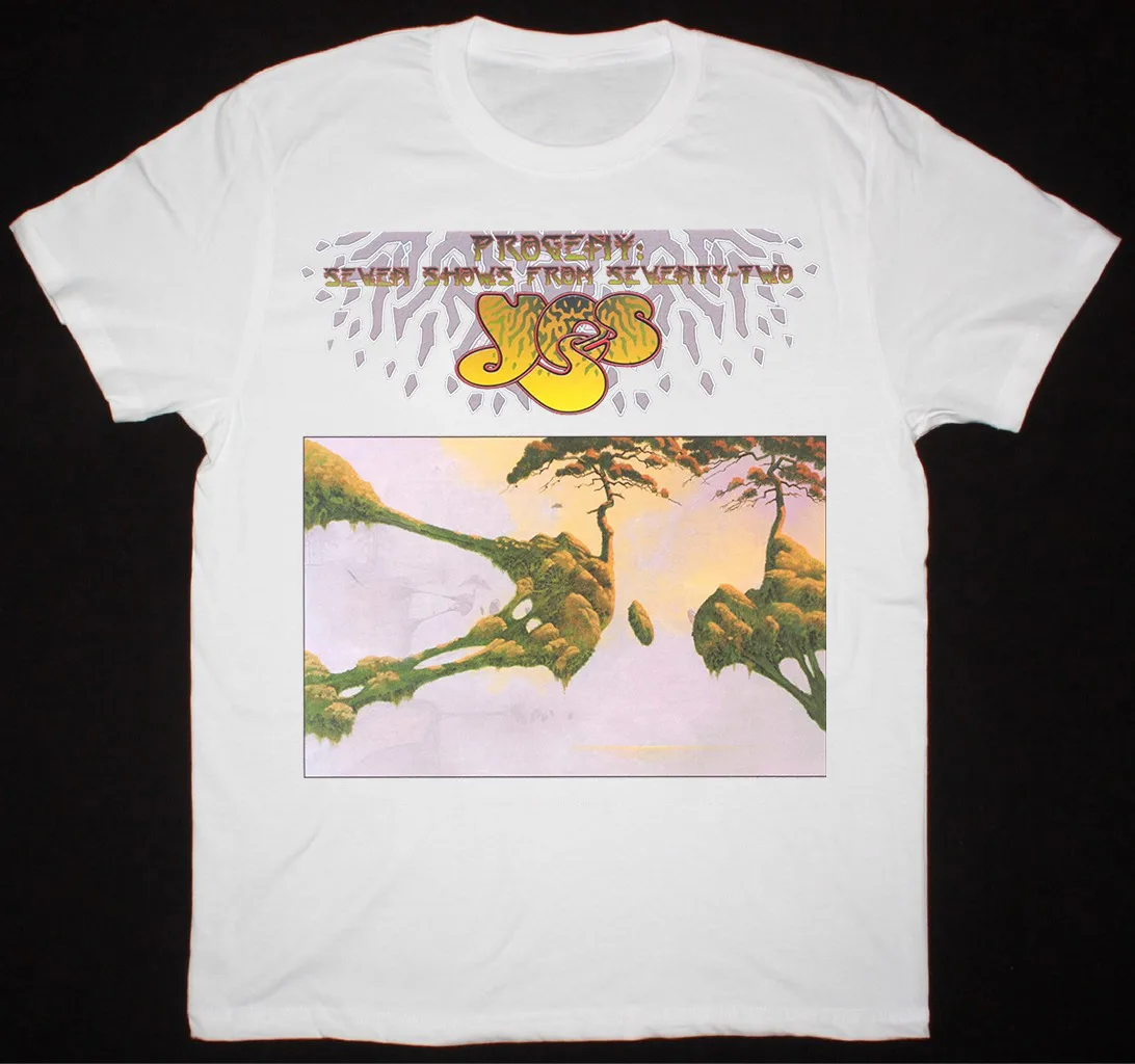 Seven Shows From Seventy-Two Yes Band Shirt White Unisex S-5XL LE138