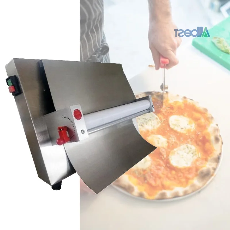 

Hot sales Single Countertop Bakery Bread Pizza Croissant Fondant Cake Dough Sheeter Roller Machine For Cookie Pasta making