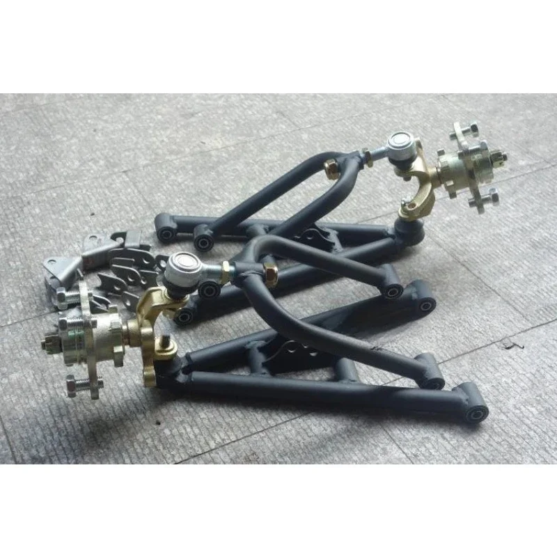 DIY Beach Bike Upper Lower Rocker Arm Assembly for Homemade Four-Wheel Bike Modification Kart SteeringGoods in stock