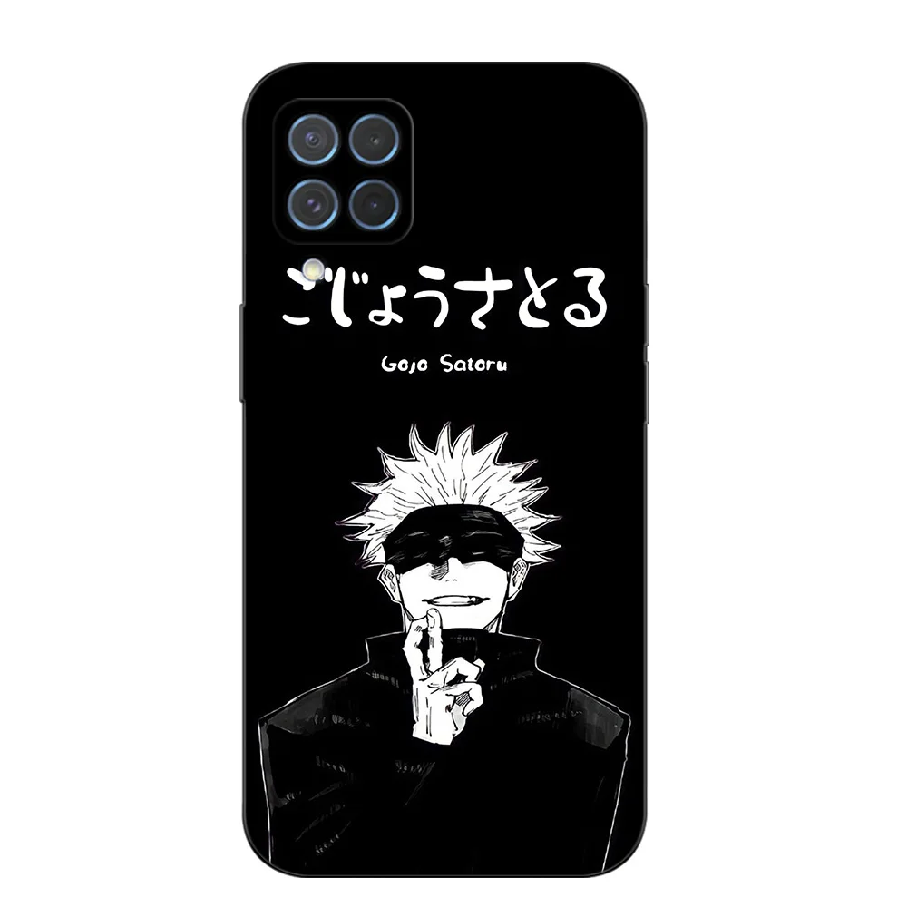 Silicone tampa traseira para samsung galaxy m62 f62 4g m625, design bonito do exército anime