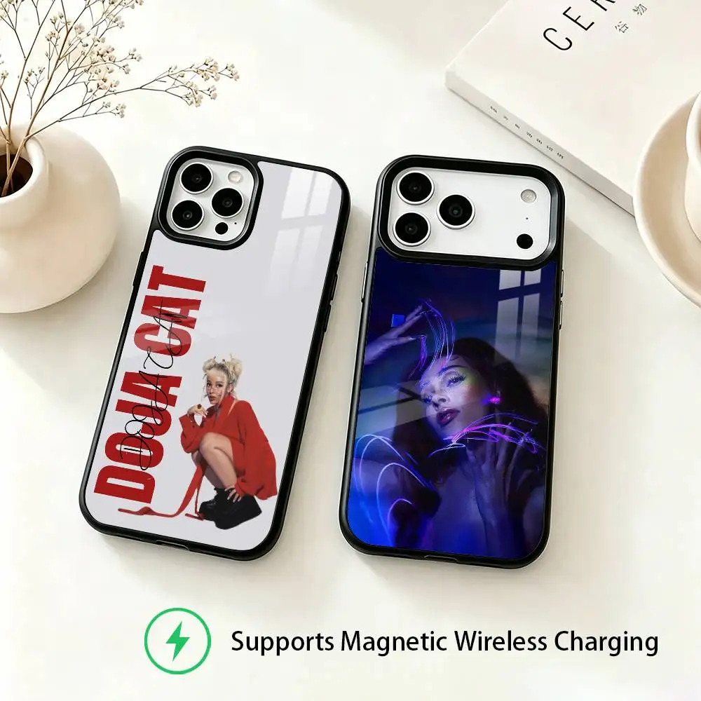 Doja Cat Singer Phone Case For iPhone18,17,16,15,14,13,12,11 Plus,Pro Compatible with magnetic wireless charging