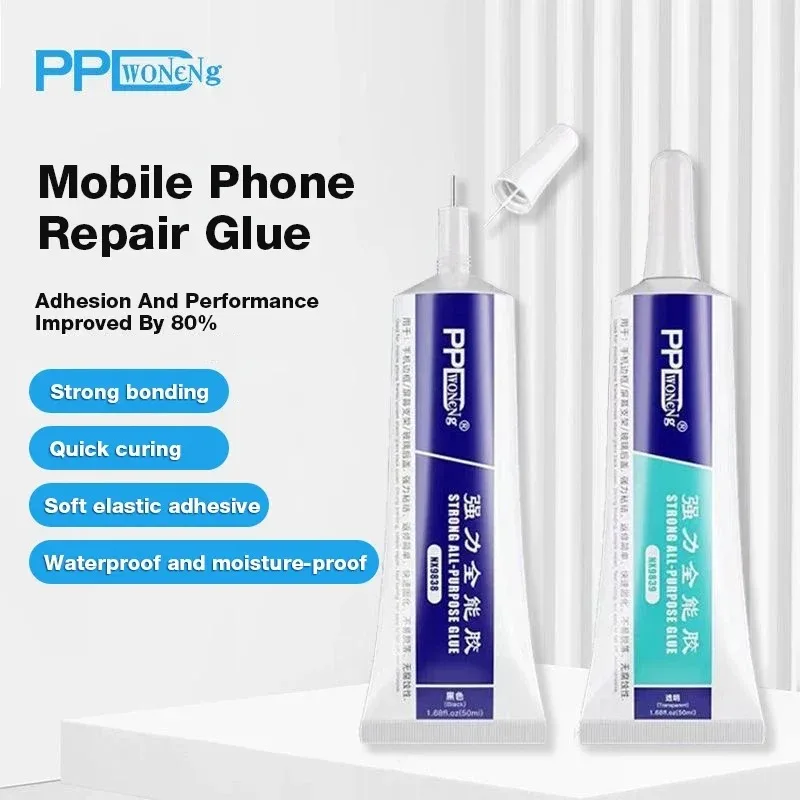 

PPD Mobile Phone Special Glue - Screen Frame Sealing Unsealed Screen Repair Frame Bracket & Back Cover Adhesive Screen Replaceme