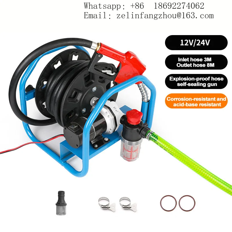 12V 24V DC Electric Diaphragm Pump 45L Min 500W Heavy Duty Self Priming Farm Agricultural Sprayer Irrigation Water Pump