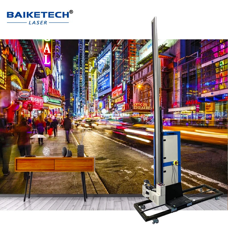 TH-UP800M Max Precision Wall Floor Two in One for Artwork Portable Wall Painting Machine Continuous Inkjet Printer