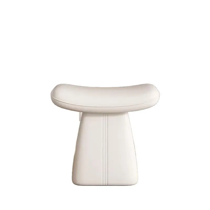 

Light luxury high-value dressing stool household bedroom solid wood floor rotating simple modern dressing table