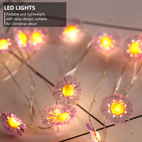 1pc Little Daisy Christmas String Decor LED Hanging Lights for Party Home Festival Night Decoration Lightweight for Christmas