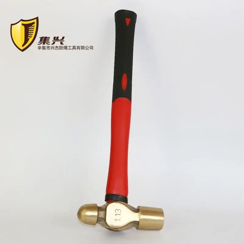 High-Quality Brass Hammer with Round Head, 0.22-1.36kg, Ideal for DIY Projects