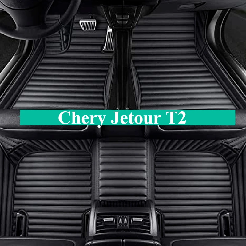 

Автомобильные коврики на заказ для Chery Jetour T2 2024 2025, модные аксессуары для интерьера, авто кожаные коврики, подушка багажника Coche