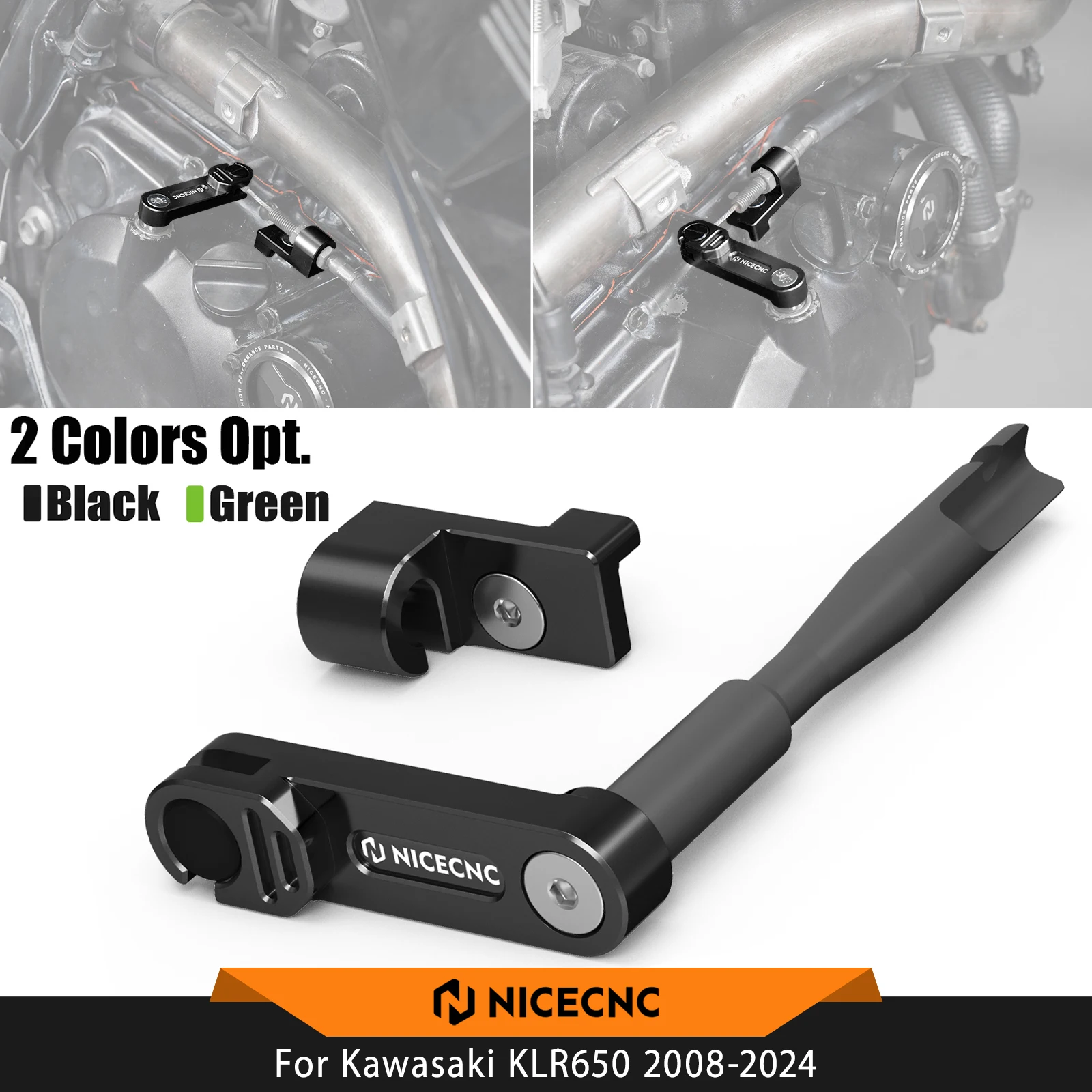 

For Kawasaki KLR650 KLR 650 2011-2018 NICECNC One Finger Clutch Lever Clutch Arm KLR650 2018 KLR650 2017 KLR650 2016 KLR 650