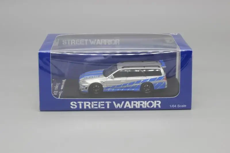 Street Weapon SW 1:64 Nissan skyline R34 260RS Collection of die-cast alloy car decoration model toys