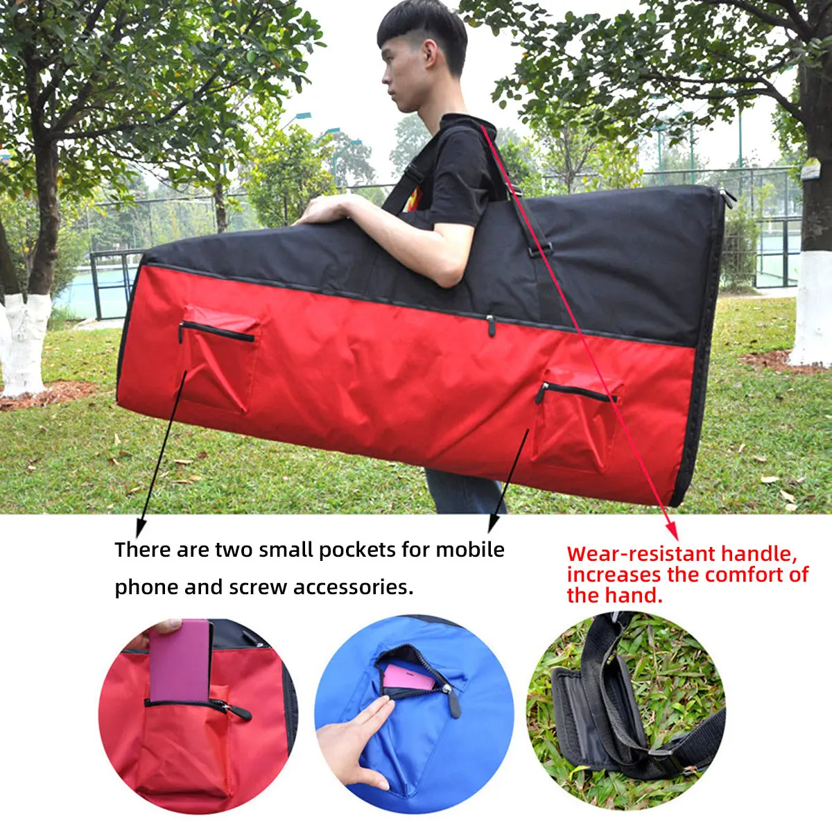 Brand New RC Wing Tote Bag Waterproof Protection Bag for 30-40CC Aeromodel Fix Wing Airplane