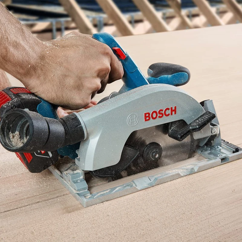 BOSCH GKS 185-LI Cordless Brushless Circular Saw Professional 18V Compact Wood Saw Sharp Cutting Power Tool