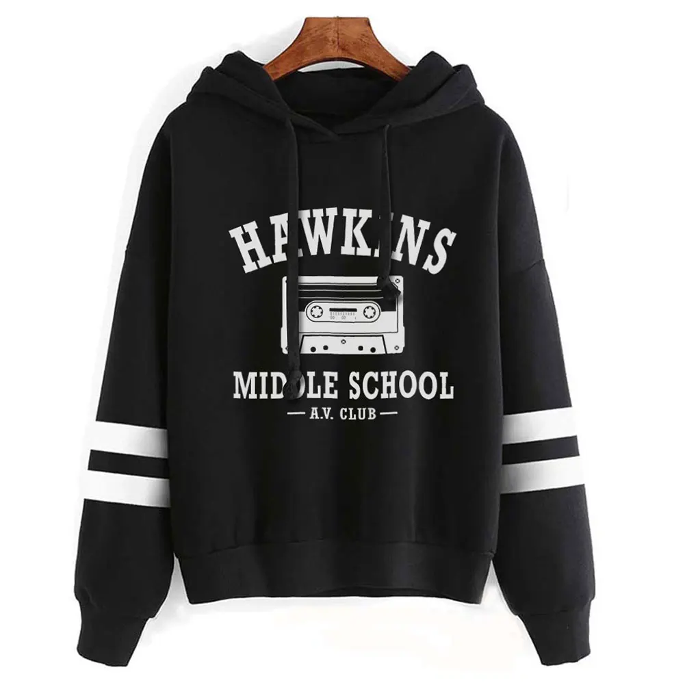 

Hawkins Middle School Cosplay Hoodie 3D Print Pullover Hoodie Autumn Casual Man Woman Sweatshirt Coat