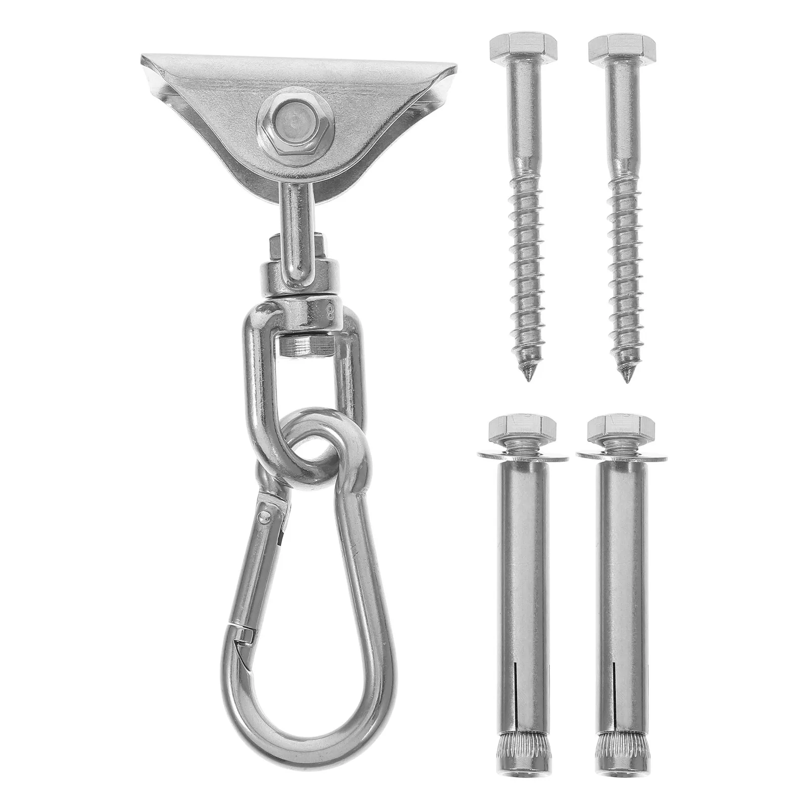 Swing Hanger 304 Stainless Steel Rotatable Hook For Hammock Chair Indoor Outdoor Use Swivel Hanging Kit Ceiling Mount