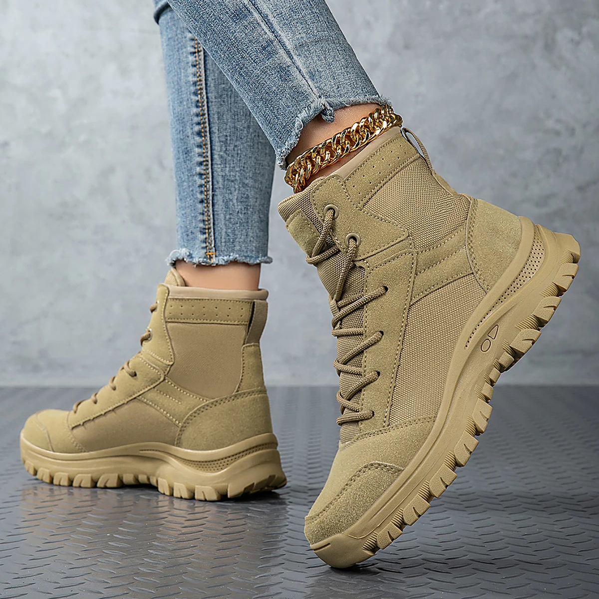 

Men Women Tactical Boots Male High Quality Military Army Shoes Outdoor Unisex Training Camping Ultrallight Safety Rapid Response