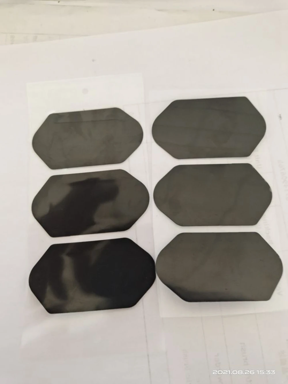 3/6/12PCS Replacement Black Film Sticker for 3D 4D Hifu Cartridge