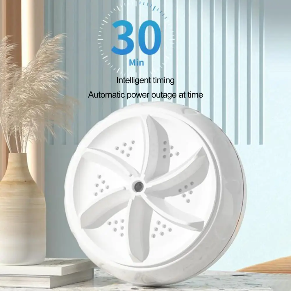 Portable Washing Machine Portable Mini Washing Machine Low Noise Laundry Washer Compact Electric Washer for Baby Clothes