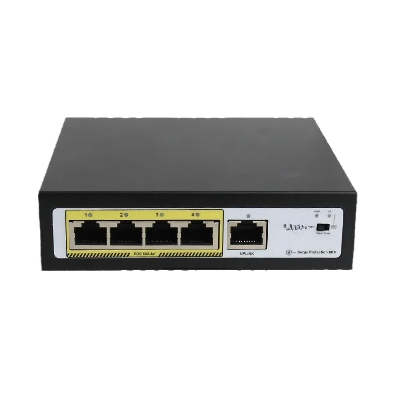 

TSW-104-1E-52W enterprise unmanaged POE switch