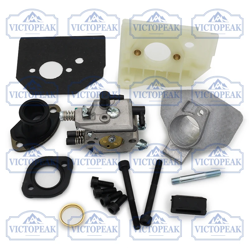 Chainsaw Accessories Carburetor Intake System Assembly for 4500 5200 5800 Chain Saw