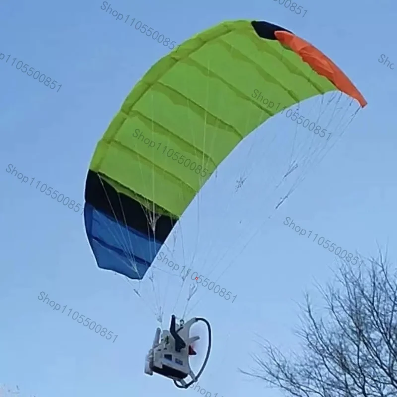 1.28m RC Powered Paraglider.Walk The Dog Gods Stunt Flying Parachute Bright Model Flying Paraglider Model Toys