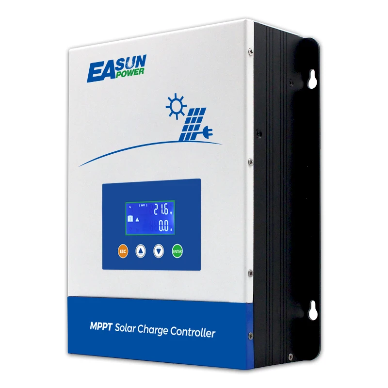 เครื่องชาร์จแบตเตอรี่ลิเธียมสายไฟตกแต่ง MPPT ที่ชาร์จพลังงานแสงอาทิตย์150V 12V 24V 48V 80แอมป์80A คลังสินค้ายุโรป