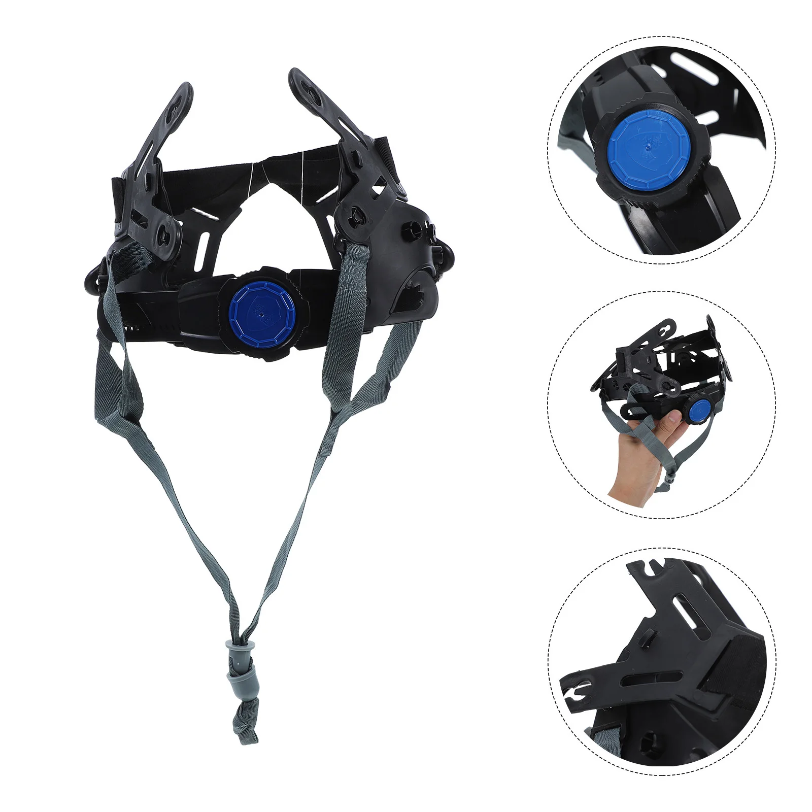 Inserto per sospensione per elmetto protettivo regolabile Comodo rivestimento in plastica per accessori di ricambio per la sicurezza dell'edilizia Traspirante