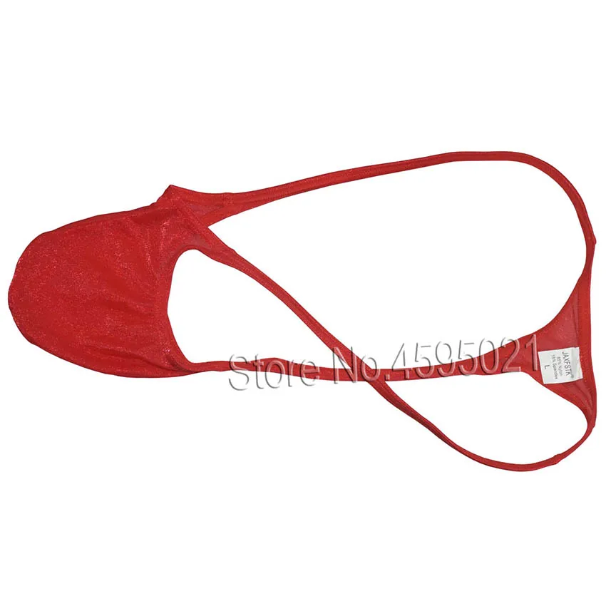 Sexy Men's Thongs Glass Yarn Sheer Mesh Bikini Shiny Solid Underwear Male See-through G-String Organdy Tangas T-Back Quick Dry